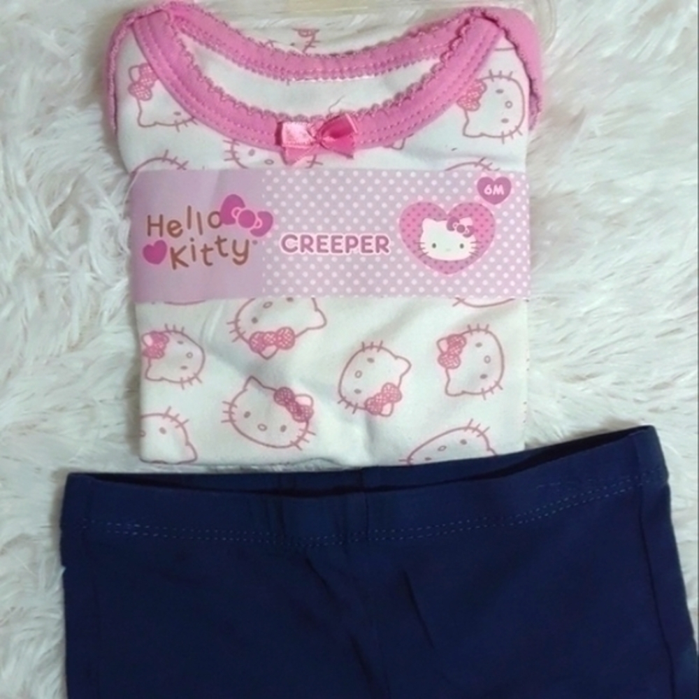 Hello Kitty One-Piece, Splendid Leggings- 6-12 Mos